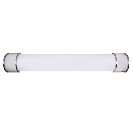 Designers Fountain 36 inch 1-Light Brushed Nickel Integrated LED Bath Vanity Light 1542N3MV-35